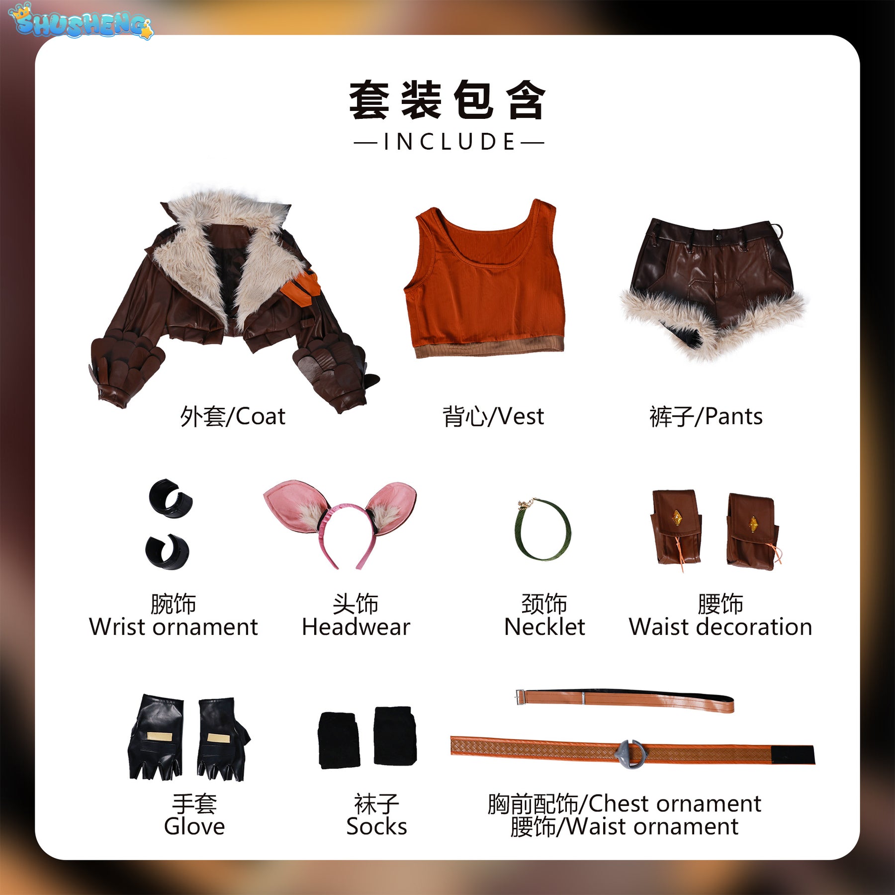 Rivals Doreen Green Cosplay Fantasia Squirrel Girl Cosplay Costume Women Clothes Headband Wig Roleplay Halloween Carnival Suit
