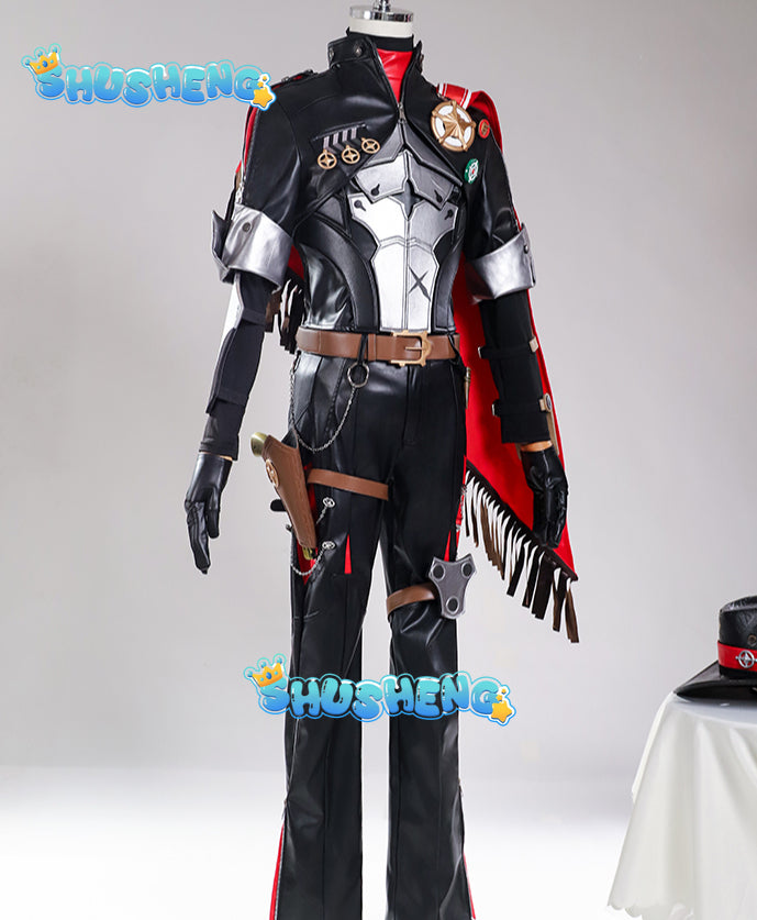 Boothill Cosplay Costume Game Honkai: Star Rail Cosplay Honkai Men Woman Costume Boothill Cosplay Hat Plus Size Cosplay