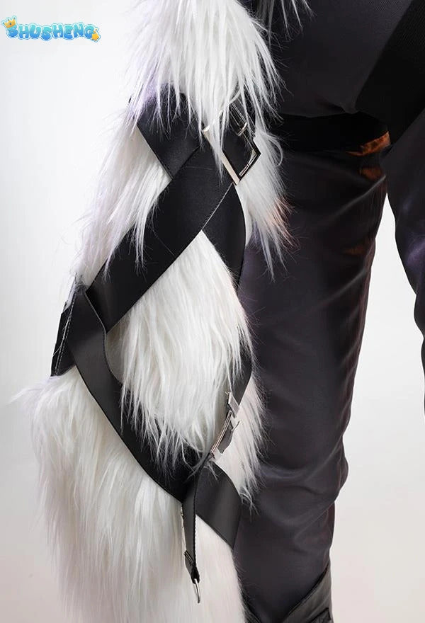 Zenless Zone Zero Von Lycaon Cosplay Costume Wig Game Uniform Tail Rings Victoria Housekeeping New Eridu Halloween for Women Men
