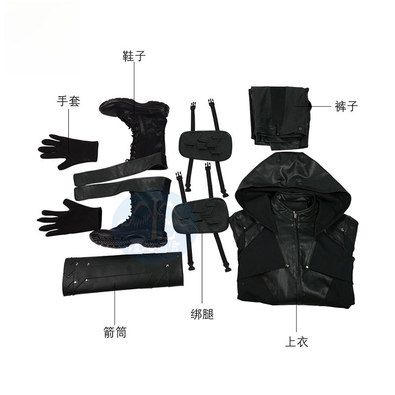TV Surper Hero Carnival Halloween Adult Superhero Oliver Cosplay Queen Costume Arrow Battle Suits Green Outfit Arrow Hero