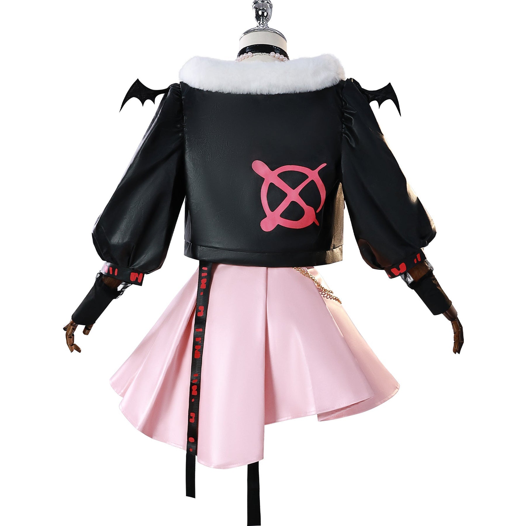 Anime Luo Tianyi Cosplay Costume Women Lovable Rock and Roll Halloween Carnival Uniform