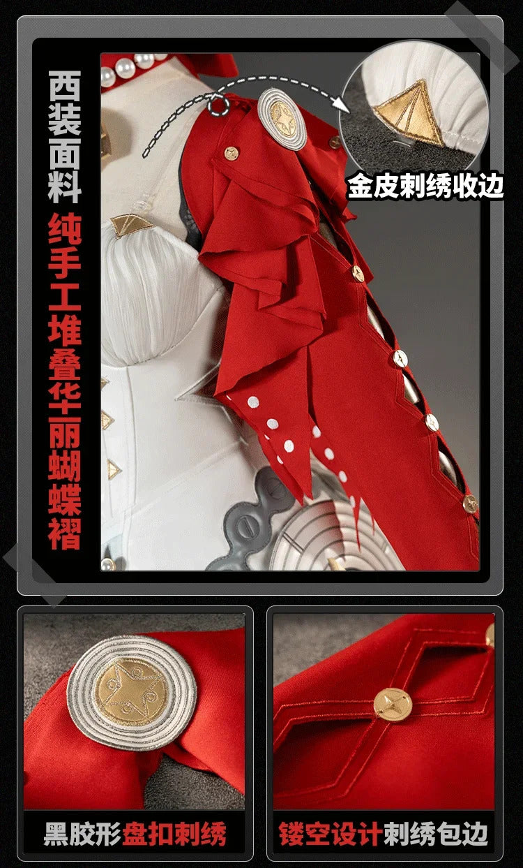 Game Zenless Zone Zero Astra Yao Cosplay Costume Uniform Halloween Carnival Party Christmas Play Role Clothes Clothing
