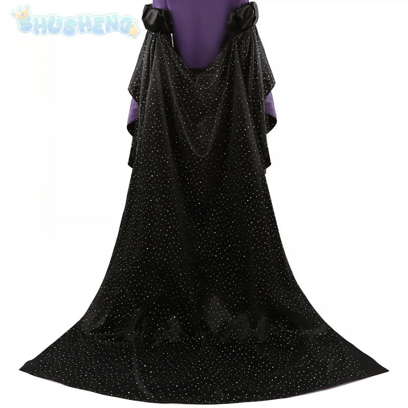 Game Twisted Wonderland Cosplay Vil Schoenheit Costume Tail necklace gloves purple gorgeous sexy dress Halloween uniform XS-XXXL