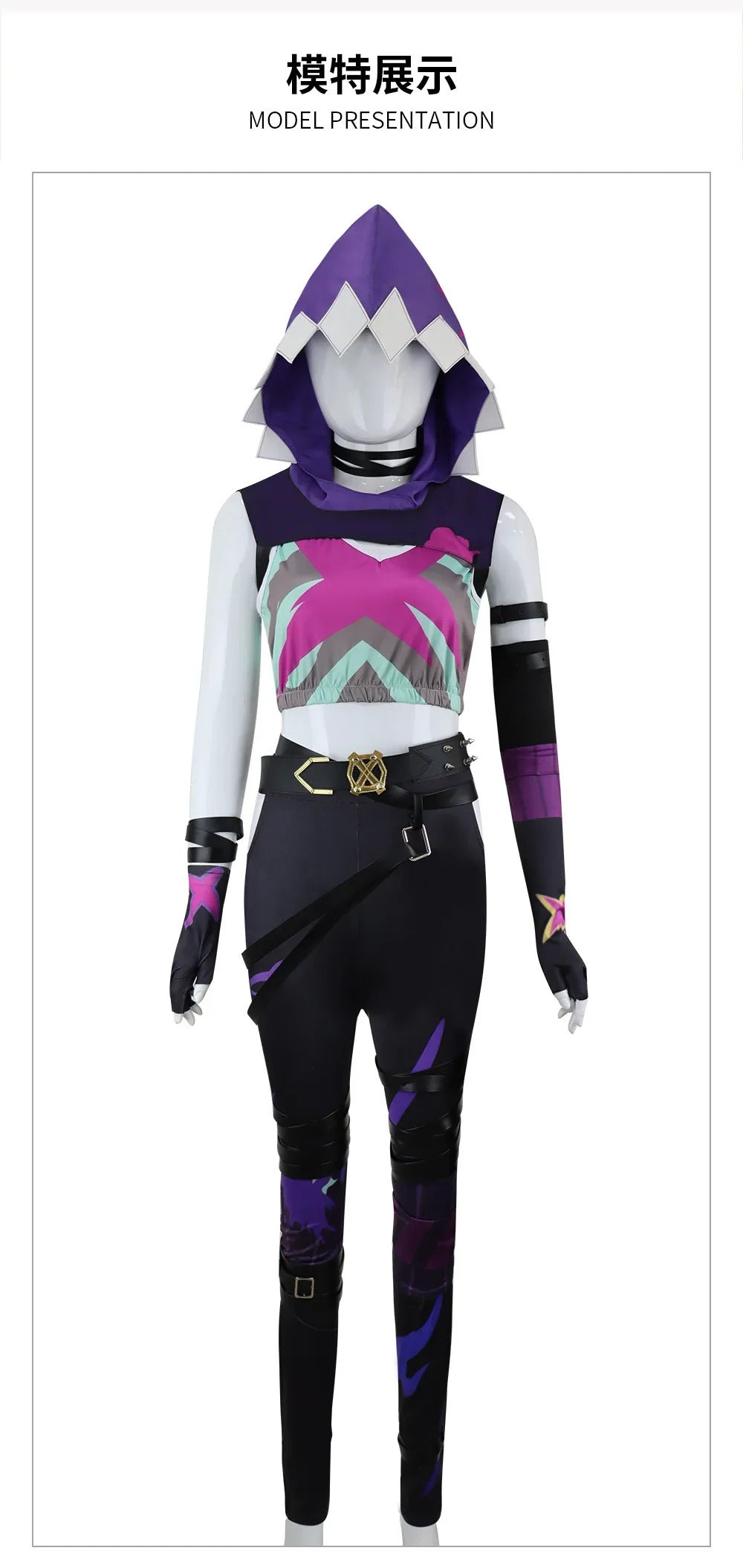 LoL Arcane Jinx Cosplay Costume Hat Finger Cover Outfits Women Vest Shorts Belt Gloves Halloween Carnival Suit Shusheng