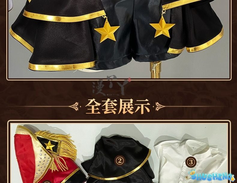 Game Identity V Animal Tamer Margaretha Zelle Cosplay Costume Women Dancer Suit Halloween Carnival Party Uniforms Custom Made