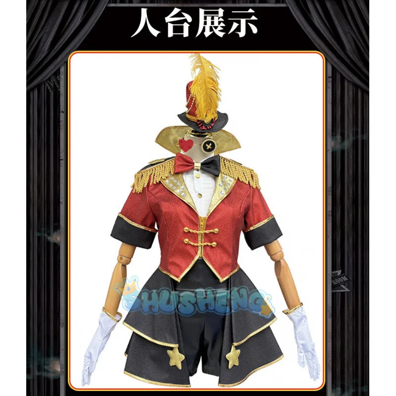 Margaretha Cell Female Dancer Cosplay Game Identity V Costume Hat glasses stockings accessories Halloween party uniform set