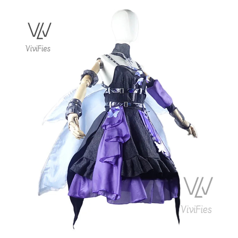 Luo Tianyi Cosplay Costume Singer Cosplay DOKIDOKI-SR Women Cute Costume Dress Luo Tianyi AI Cosplay