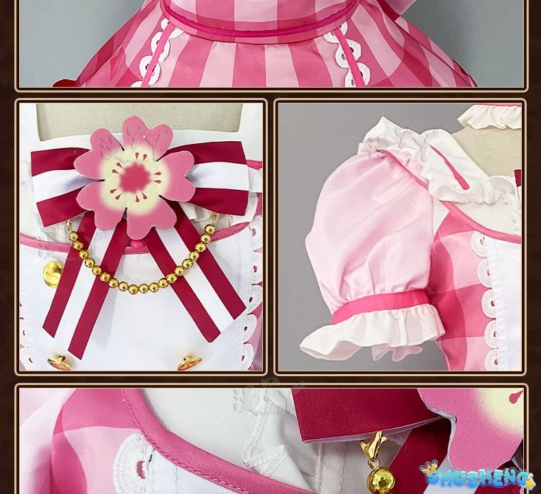 Anime Aikatsu Hoshimiya Ichigo Cosplay Costume Uniform Halloween Party for Women Men Carnival Props