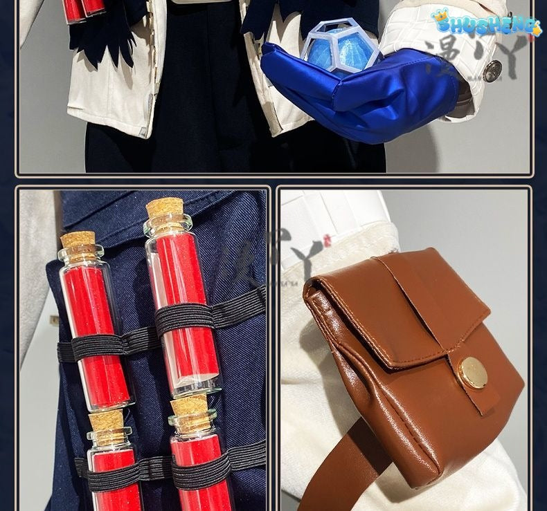 Batter Ganji Gupta Cosplay Costume Game Identity V Anime Roleplay Suit Prop Fancy Halloween Carnival Party Uniform