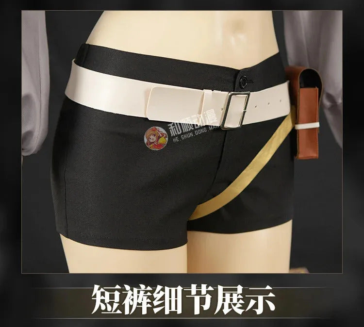 Anime GACHIAKUTA Giver Riou Cosplay Costume Coat pants belt props wig set Halloween party men's and women's casual New uniforms