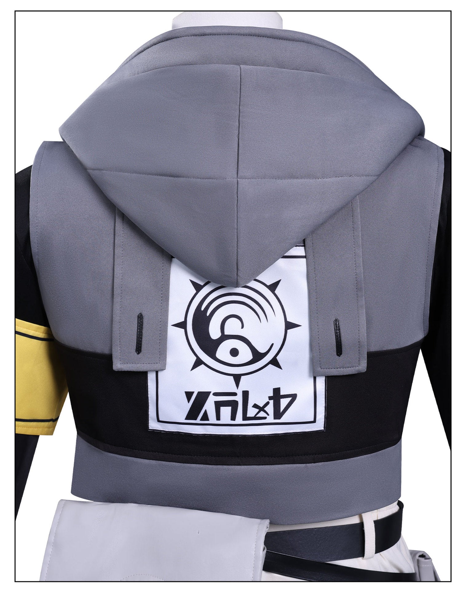 Rudo New Anime GACHIAKUTA Cosplay Costume Punk Street Hot Punk Sleeve Hooded Jacket Y2K Fashion Uniform Cos Customized