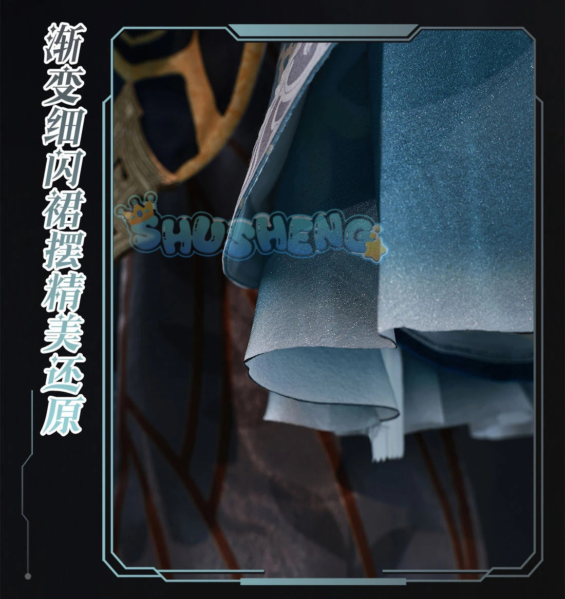 Shusheng Love And Deepspace Heroine LiuYunWanFeng Game Suit Gorgeous Dress Uniform Cosplay Costume Halloween Party Outfit Women