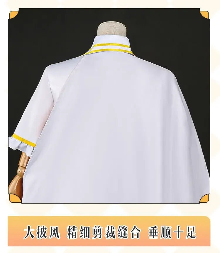 Mitsumata Choko Anime Maebashi Witches Cosplay Costume Top cloak skirt headwear socks hair clip Halloween JK sweet girl uniform