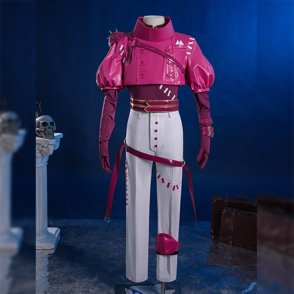 Game identity Ⅴ Aesop Carl embalmer cosplay cyberpunk series costume Halloween men women set accessories props mask new uniform