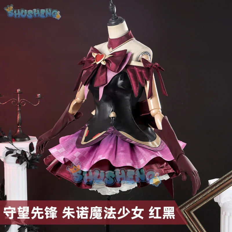 Overwatch Hearthope Juno Cosplay Costume Dokiwatch Uniform Halloween Carnival Party Christmas Play Role Clothes Clothing