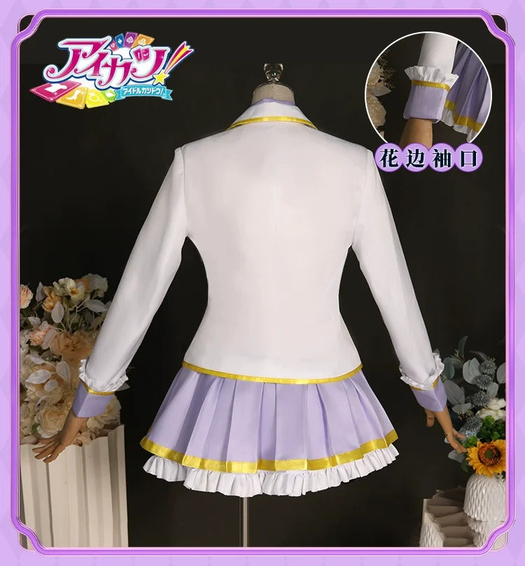 Aikatsu! Series Venus Ark Cosplay Costume School Uniform Halloween Carnival Party Christmas Play Role Clothes Clothing for Women