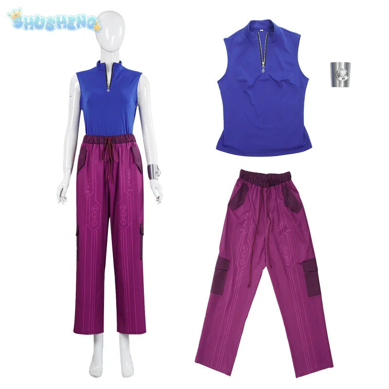Emerson Andrea Suzi Mary Beth zombie cospaly costume Halloween party full set fantasy uniforms men women adults children suit
