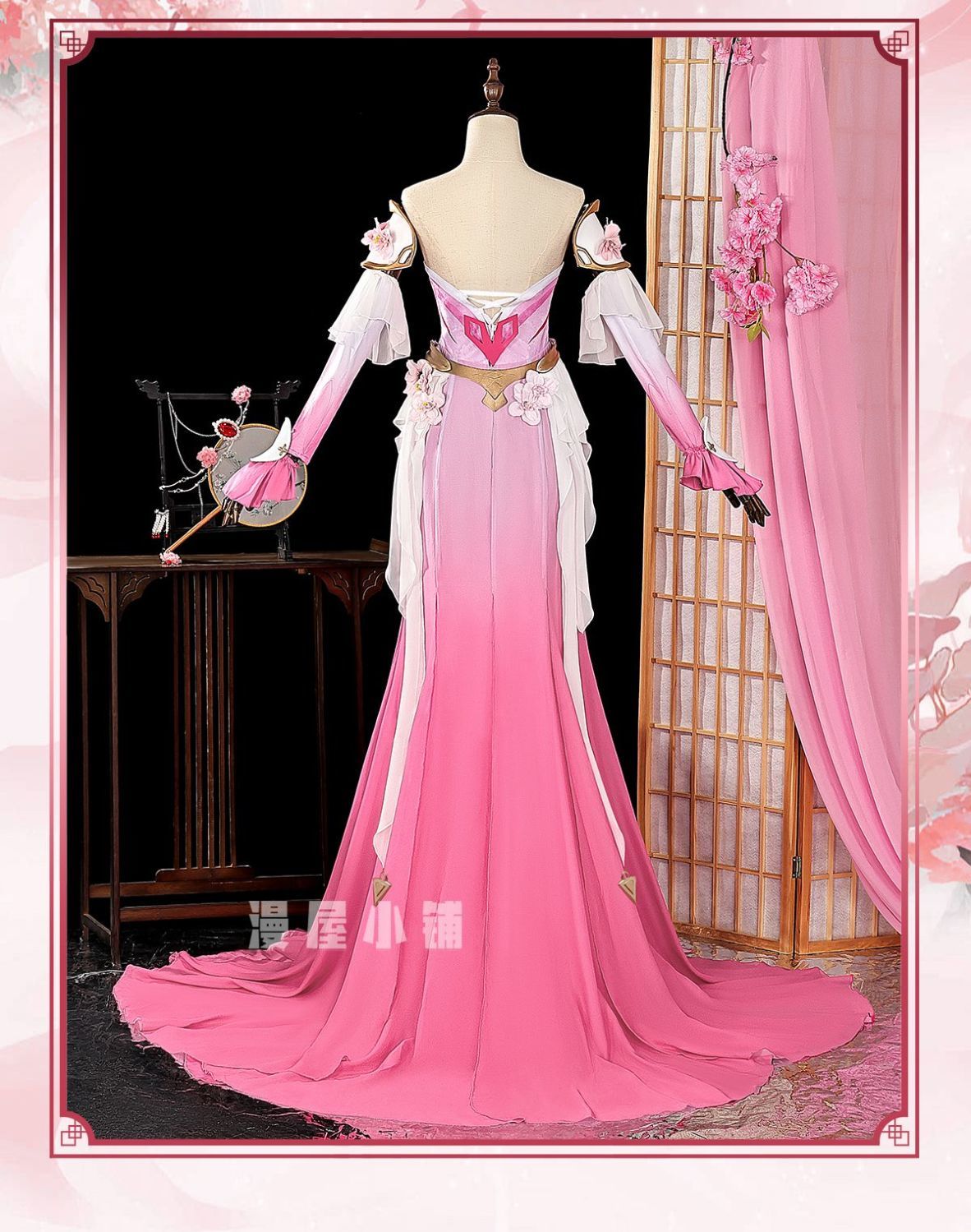 Hot Game Honor of Kings Lady Zhen/Zhen Ji Cosplay Costume