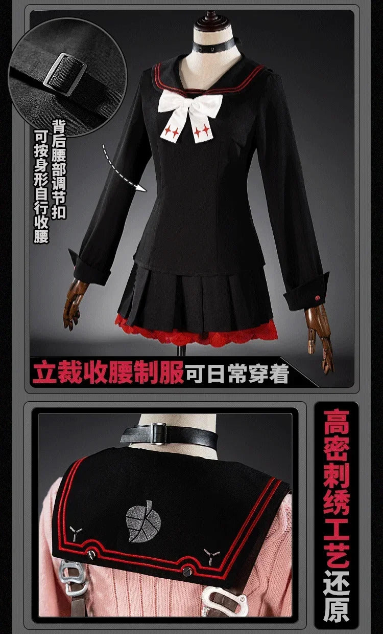 Ukinami Yuzuha Cosplay Costume Zenless Zone Zero Uniform Halloween Carnival Party Christmas Play Role Clothes Clothing for Women