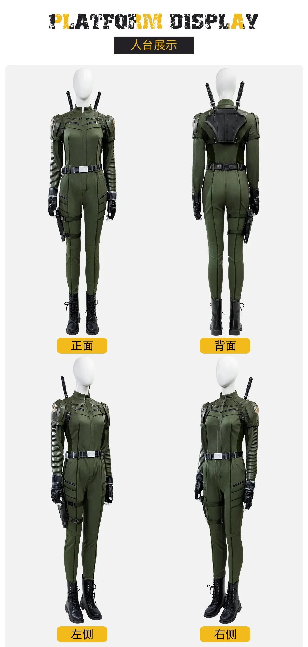 Thunderbolts Black Widow Yelena Cosplay Costume Uniform Halloween Carnival Party Christmas Play Role Clothes Clothing for Women