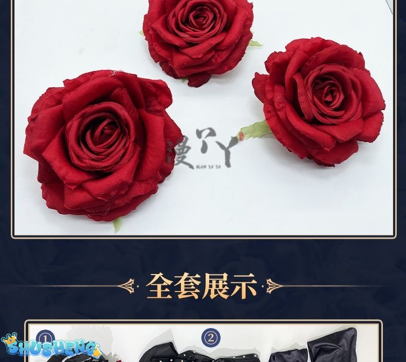 Game Dead and Bloomed in the Mansion Devil Cosplay Costume Lolita Dress Halloween Carnival Uniform Anime Clothing Party Suit