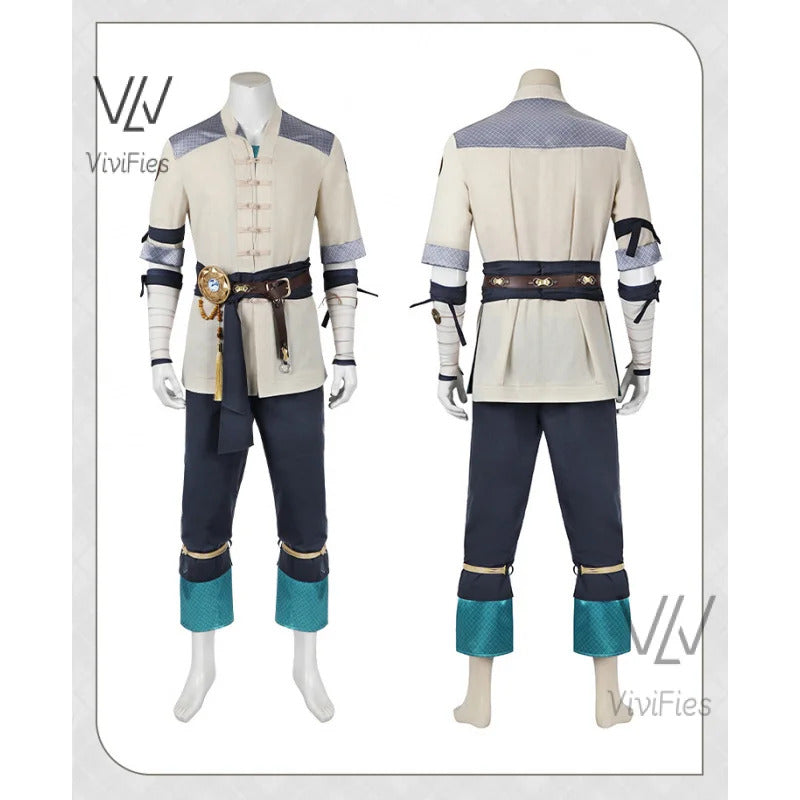 IN STOCK Raiden Mortal Kombat 1 Cosplay Bi Han Costume MK 1 Raiden Cosplay Halloween Costume Customized Carnival