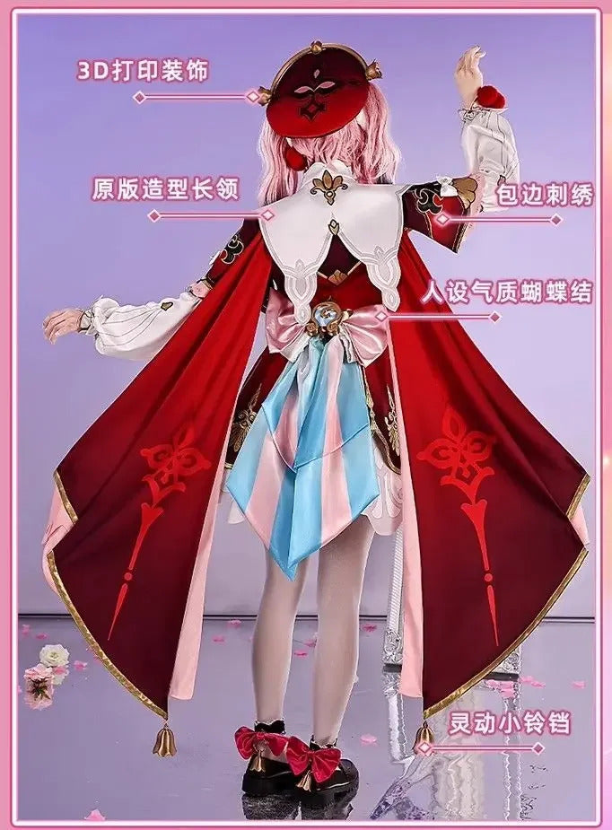 Hyacine Cosplay Costume Game Honkai:Star Rail Hyacinthia Uniform Halloween Carnival Party Christmas Play Role Clothes Clothing