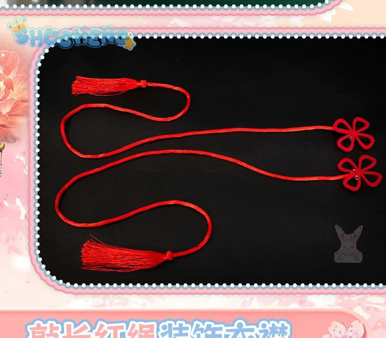 Anime Senren * Banka Tomotake Yoshino Cosplay Costume Party Christmas Witch Sweet Kimono Accessories Prop Woman Man Set S-XXL