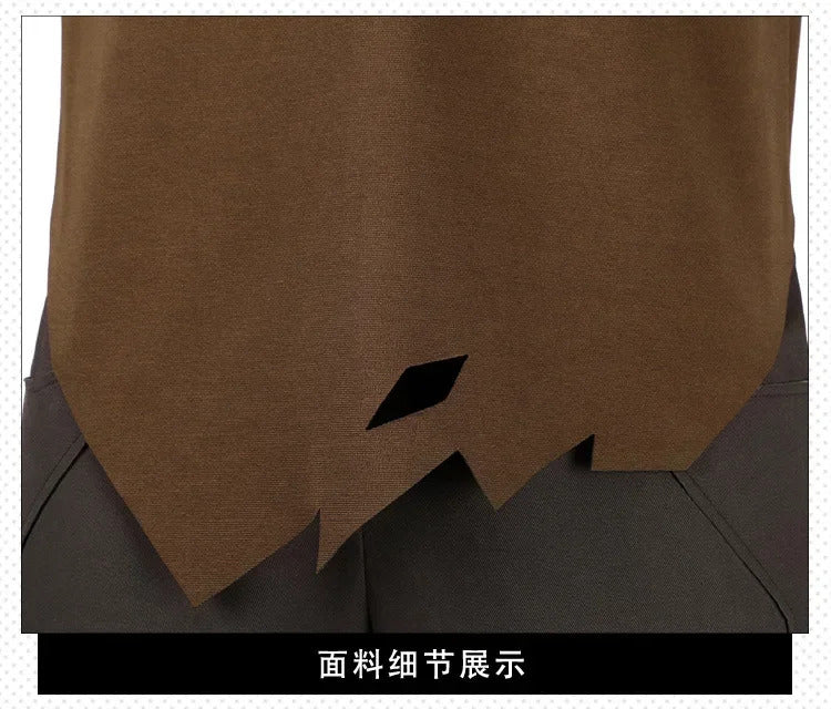 Shusheng-R Game Valorant Yoru Cosplay Men Costume Roleplay Fantasia Outfits Jacket Gloves Man Fancy Dress Up Party Clothes For Role Playing