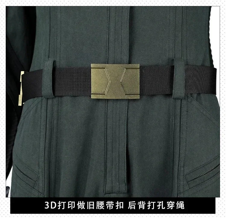 Movie Thunderbolts Yelena Belova Cosplay Costume Superhero Jumpsuit Halloween Party Uniform Accessories Props Complete Set