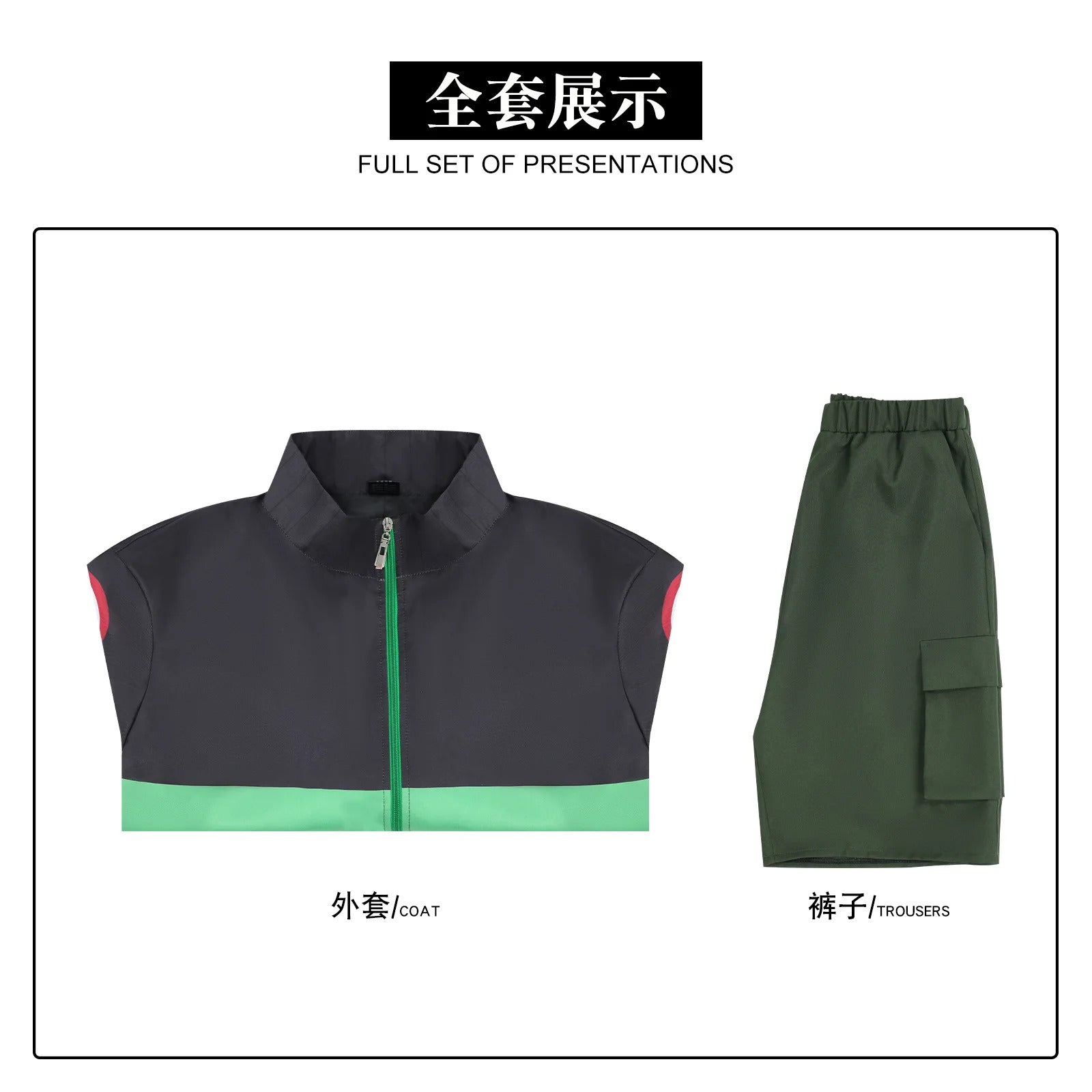 Anime Sakamoto Days Heisuke Mashimo Cosplay Costume Black Green Jacket Pants Halloween Party for Women Men Props Carnival