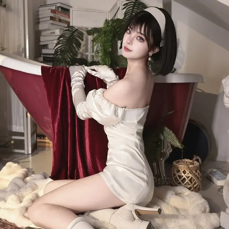 Shusheng-R Sua Anime Alien Stage Cosplay Costume Sexy Women's Dress Uniform Halloween Carnival Sweet Sua Set