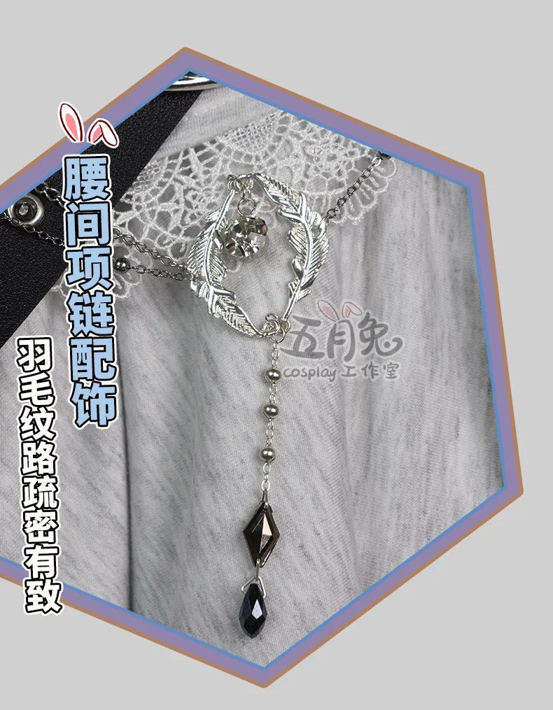 Love and Deepspace Heroines Cosplay Costume Emerald Cadence Halloween Carnival Party Christmas Play Role Clothes Clothing