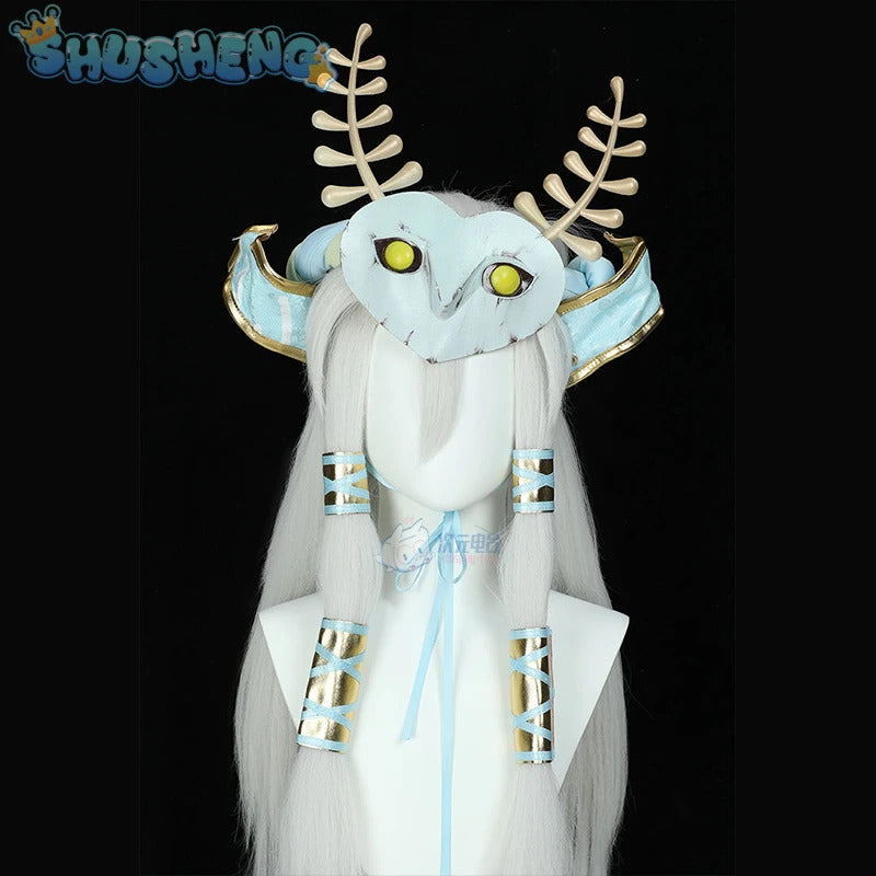 Zelda: Tears of the Kingdom Link Cosplay The Legend Costume Halloween party wig and crowns Accessories Handsome cute Link set