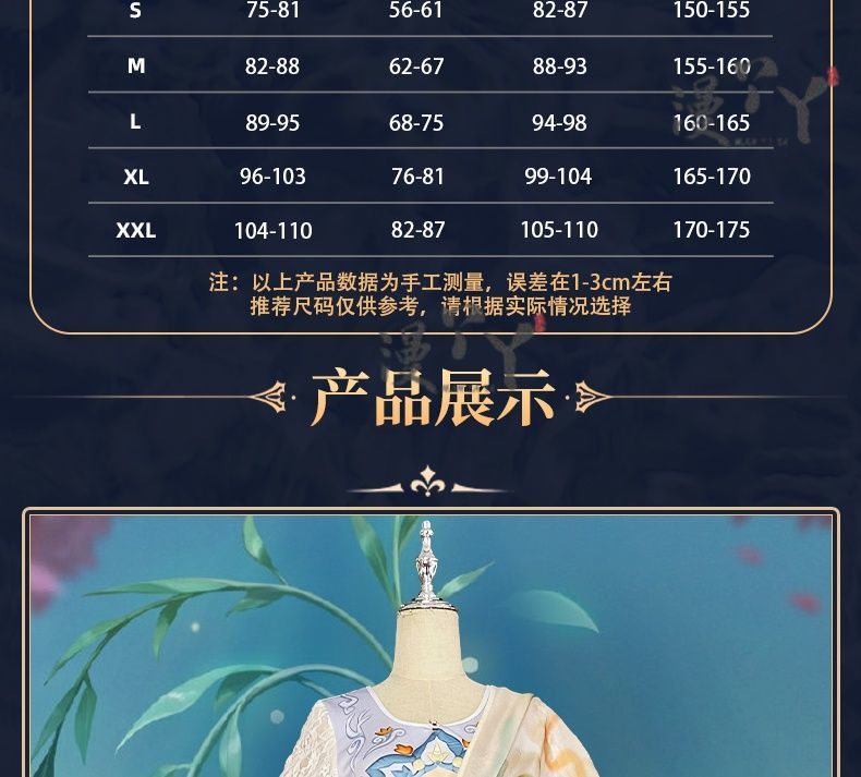 IdentityⅤEmily Dyer Doctor Cosplay Costume Chinese Hanfu Style Anime Party Role Play Halloween Outfits for Woman