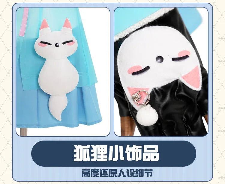 Kiriko OVERWATCH2 Cosplay OW2 Dancing lightly in the rain Costume Halloween Sweet Dress Coat Prop Uniform New Woman Man Set