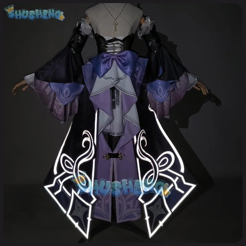 Shusheng The Herta Cosplay Game Honkai: Star Rail Costume Fashion Sweet Uniform Dress Women Halloween Party Role Play Clothing