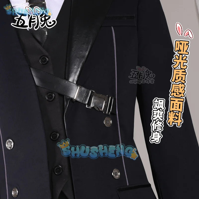 Love and Deepspace Xavier Cosplay Costume Edge of Intelligence Uniform Halloween Party Christmas Play Role Clothes Women Men