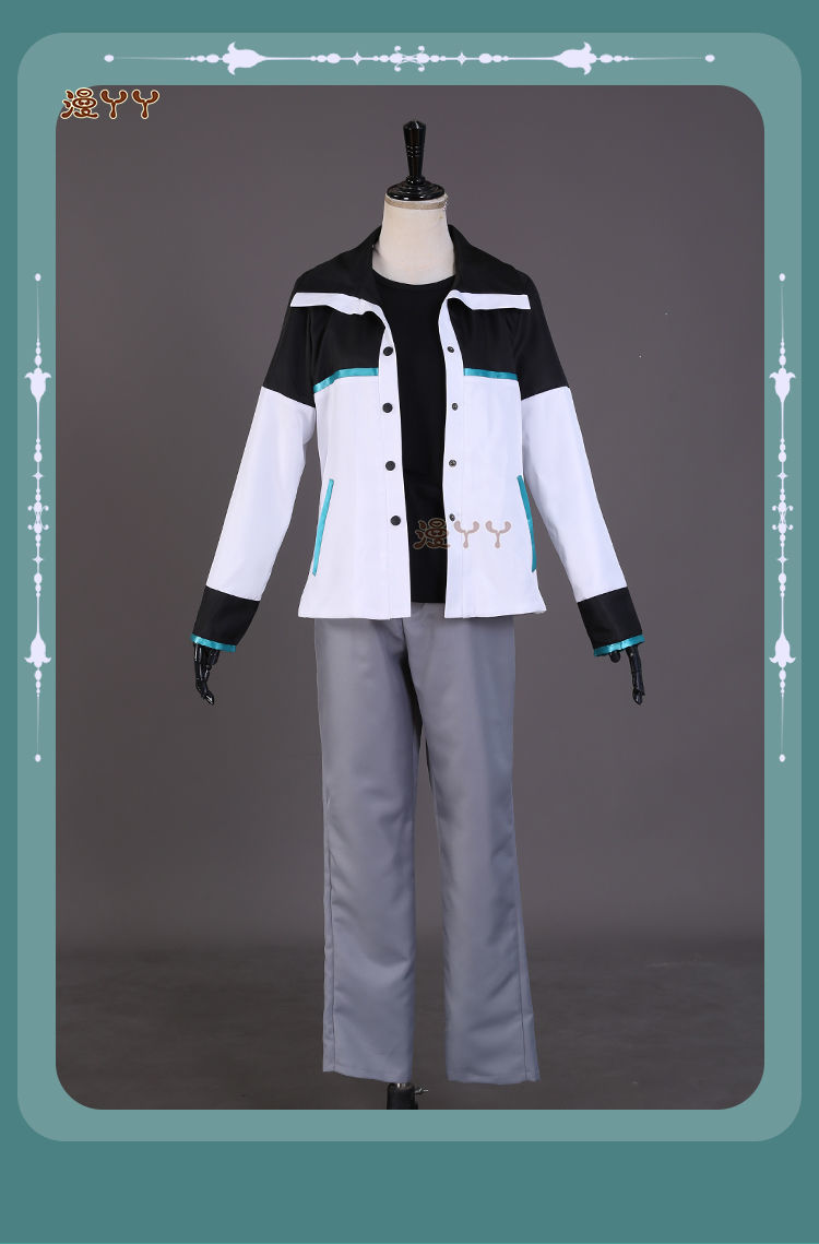 Mayuzumi Kai Cosplay Costume Fancy Outfits Top Pants Coat Vtuber Clothing Halloween Carnival Uniforms Custom Made