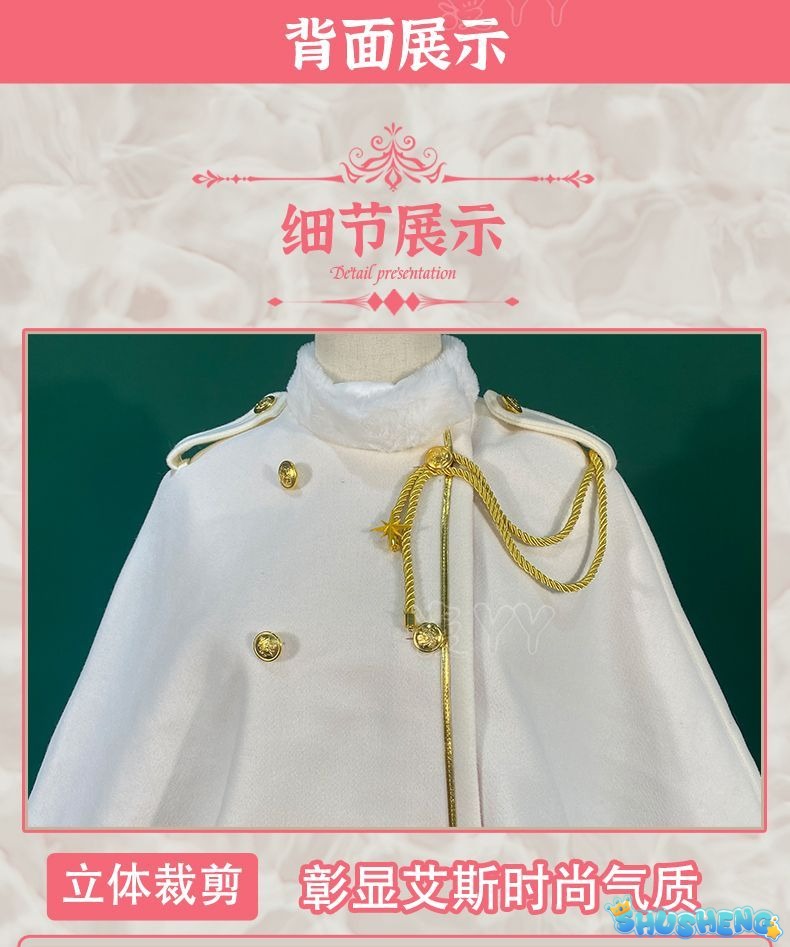 Anime Hoshimiya Ichigo Aikatsu Cosplay Costume Party Loverly Winter Autumn Cloak Hat Socks Dress Halloween Set Girl Uniform