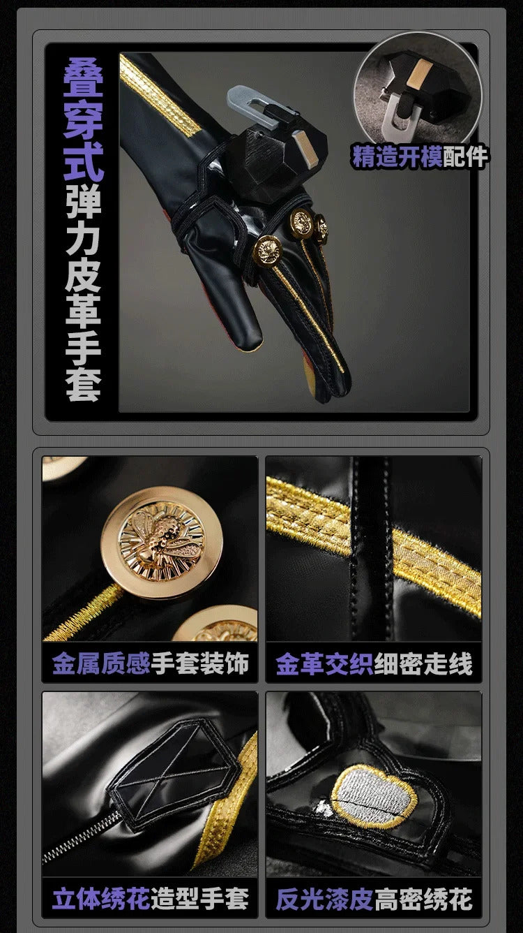 Game Zenless Zone Zero Evelyn Chevalier Cosplay Costume Uniform Halloween Carnival Party Christmas Play Role Clothes Clothing