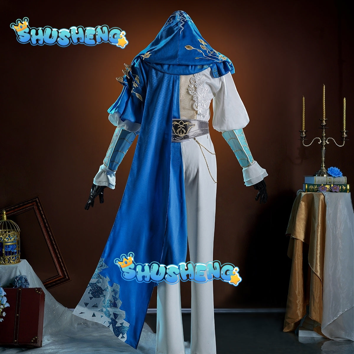 Game Identity V Naib Subedar Mercenary Cosplay Costume Cabinet Of Curiosity Skin Halloween Carniva Role Play Uniforms Clothing