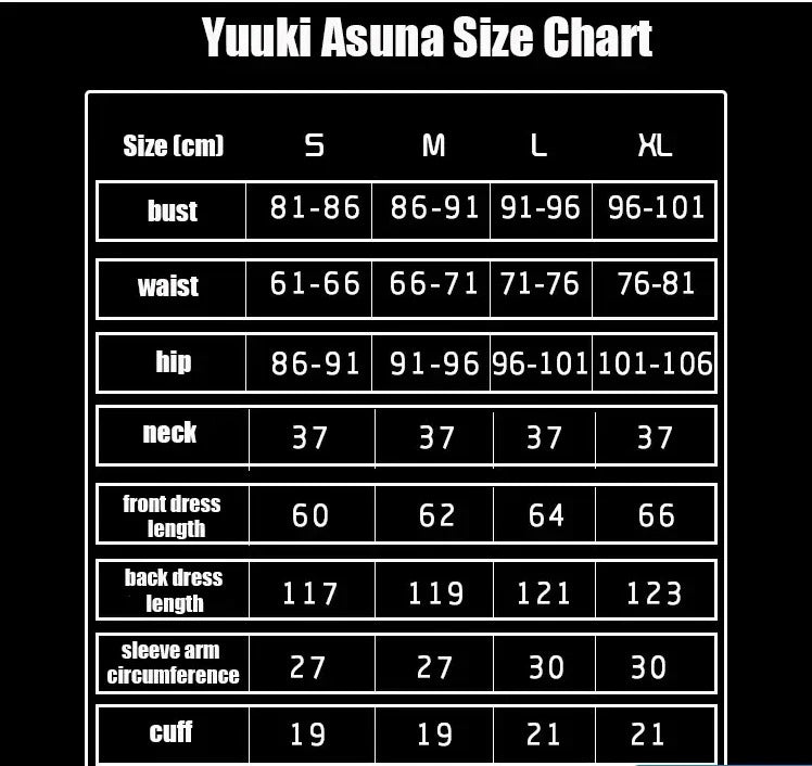 Sword Art Online Yūki Asuna Cosplay Yuuki Asuna SAO Costume Women Dress High Quality Uniform Headwear Gloves Armor Halloween Set