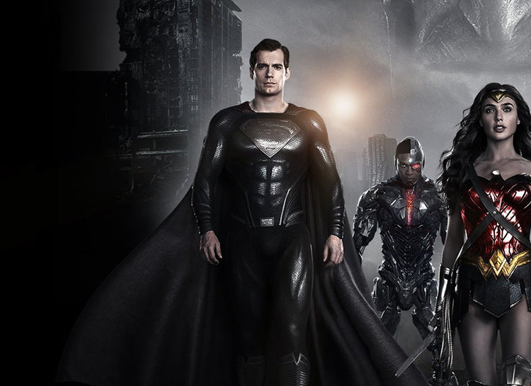 New Clark Kent Cosplay Costume Black Jumpsuit Cloak Super Hero Set Custom Made