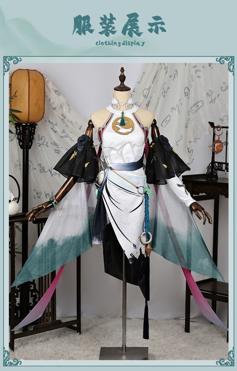 Game Honor of Kings Cosplay Gong Sun Li Chinese-inspired Costume Luxury Dresses Halloween Game Cosplay Newly Dress for Women