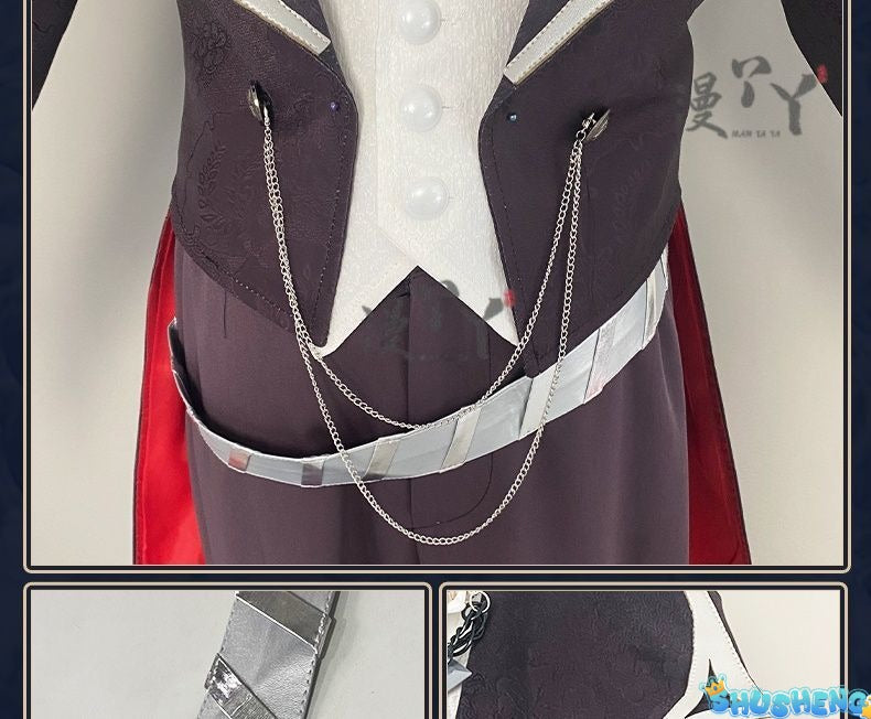 Prisoner/Luca Balsa Cosplay Game Identity V Costume The Official Halloween Concert Daily Outfit Party Role Play Clothing