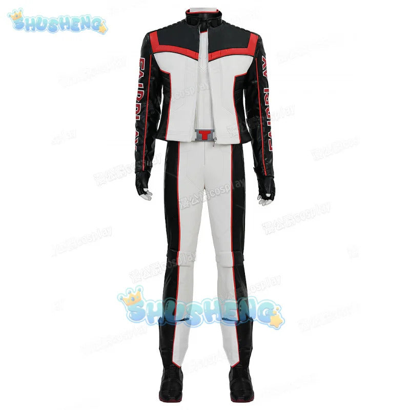 Mister Terrific Cosplay Costume Uniform Halloween Carnival Party Christmas Play Role Clothes Clothing for Men