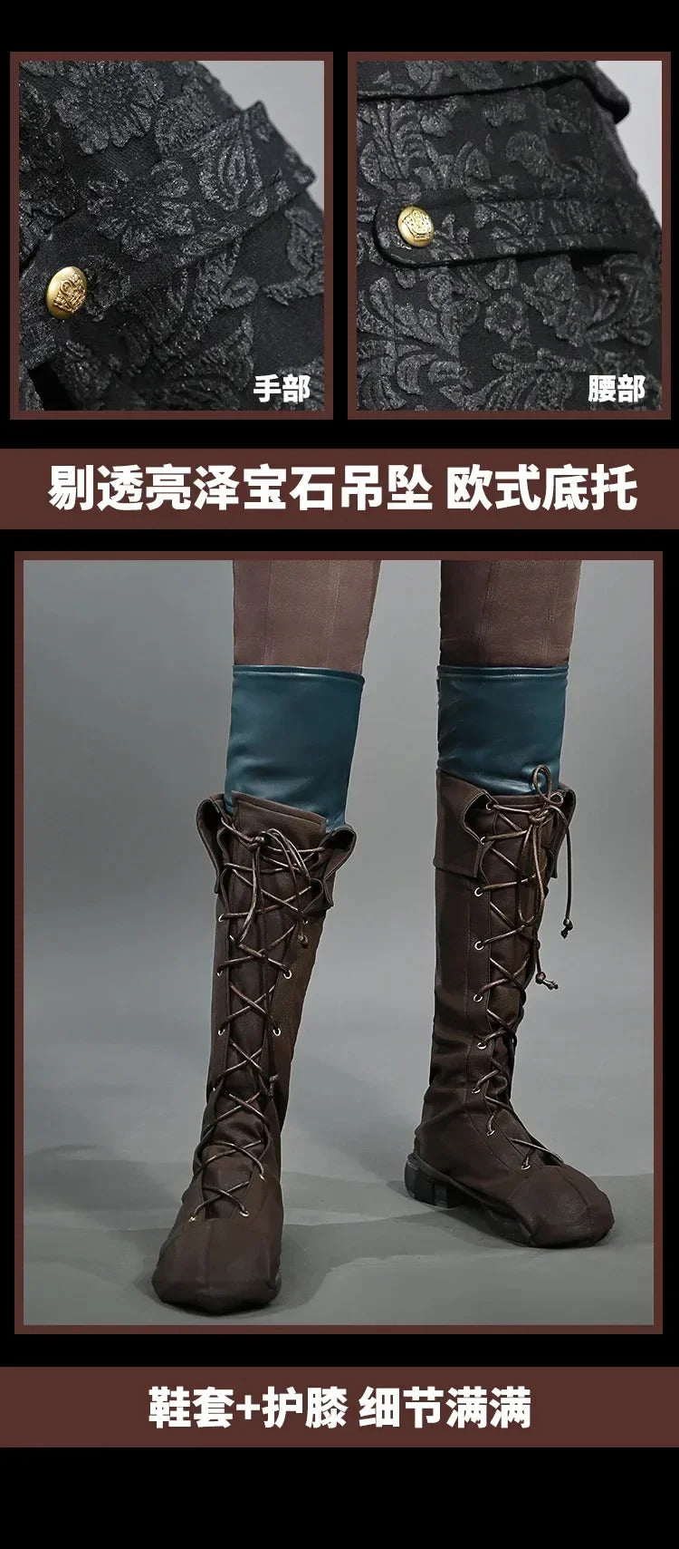 Game Bloodborne Lady Maria of the Astral Clocktower Cosplay Costume Uniform Halloween Carnival Party Christmas Play Role Clothes