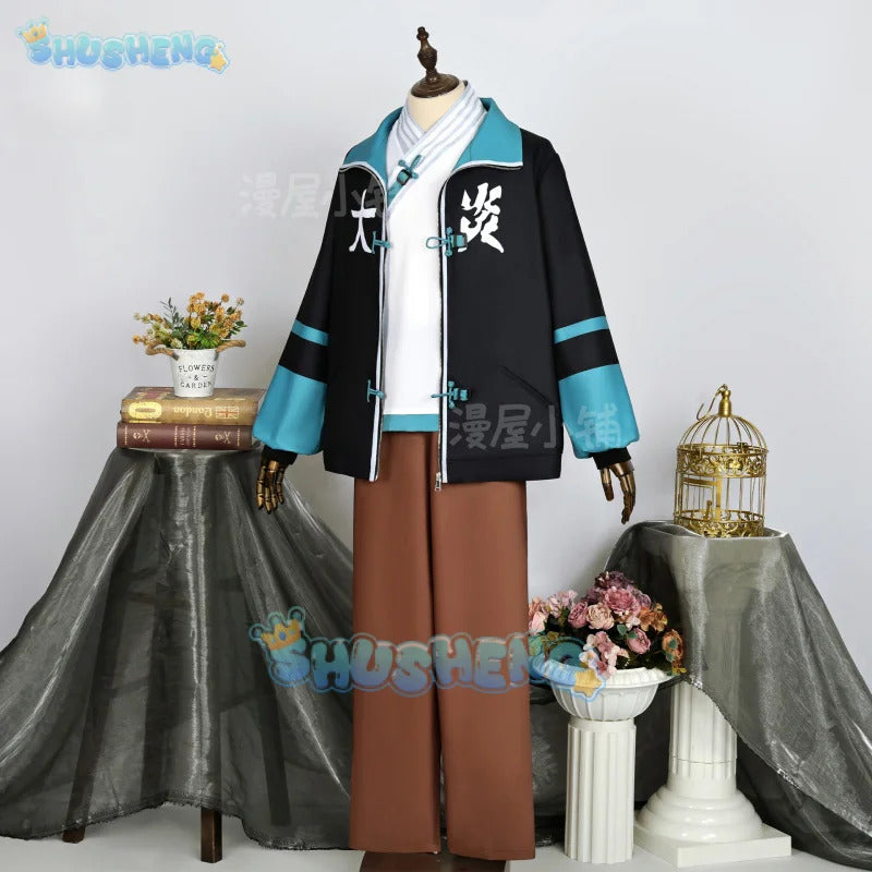 Shusheng-N Game Arknights Yan Cosplay Costume Uniform Halloween Carnival Party Christmas Play Role Clothes Clothing