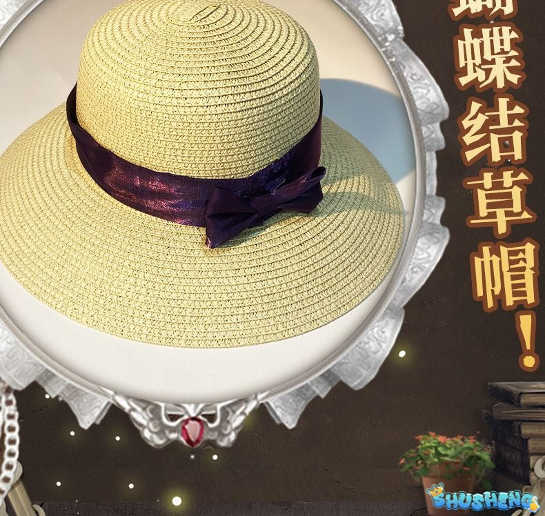 Game Identity V Doctor Emily Dyer Ivory Tower Cosplay Costume Women Dress Anime Outfit Halloween Party Roleplay Fullset